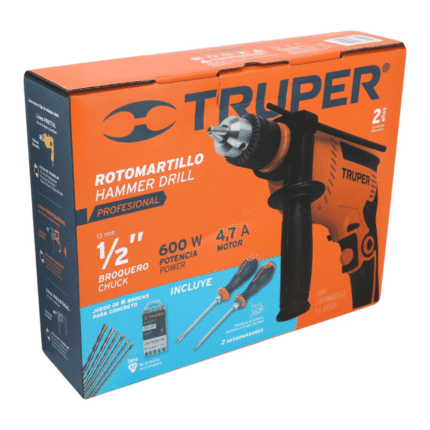 COMBO TALADRO PERCUTOR 1/2" 650 W